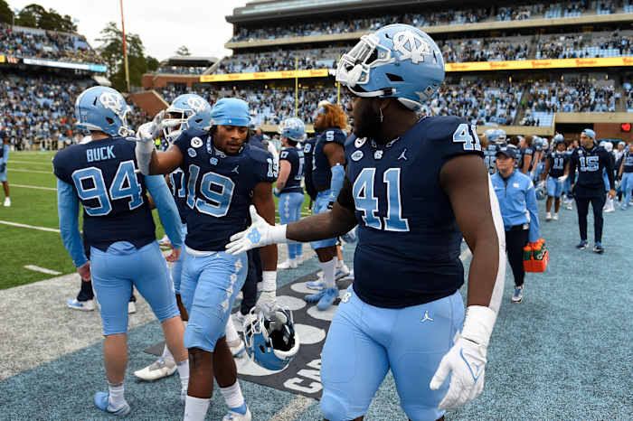 UNC football defensive lineman Kedrick Bigley-Jones